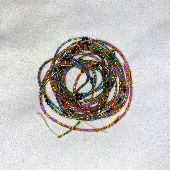 ✨Authentic✨ handmade waist beads💗💙💚 - Picture 3 of 3